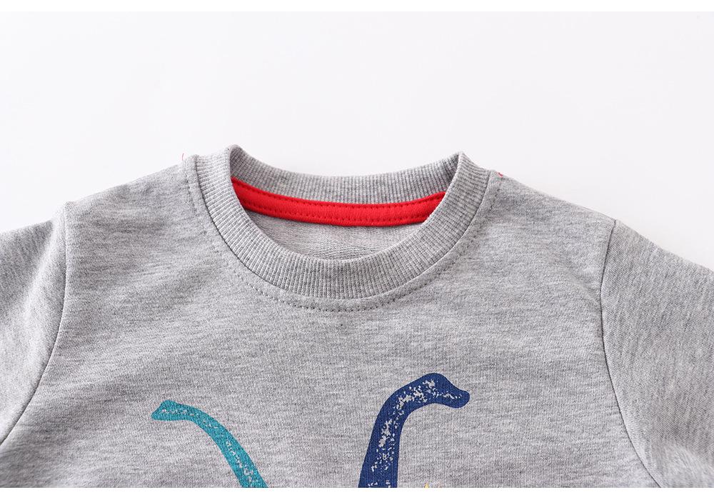 European & American Kids Autumn Long Sleeve Cartoon Hoodie for Boys - 2020 New Casual Cotton Children's Clothing