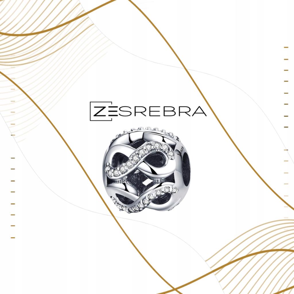 Charms Infinity Sign Bead Pr 925 Pendant Beads Gift