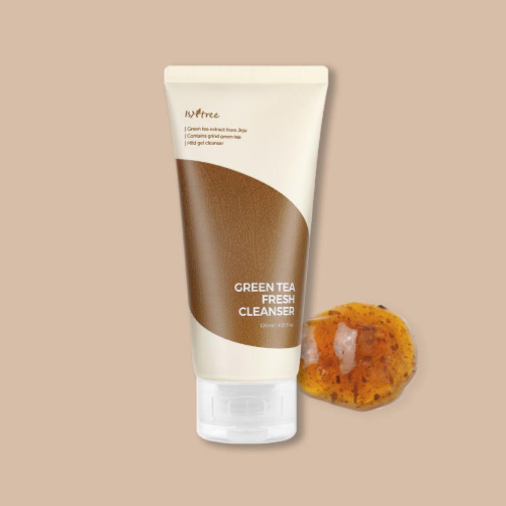 

Isntree Green Tea Fresh Cleanser 120ml Gentle pH-Balanced Cleanser for Oily & Combination Skin