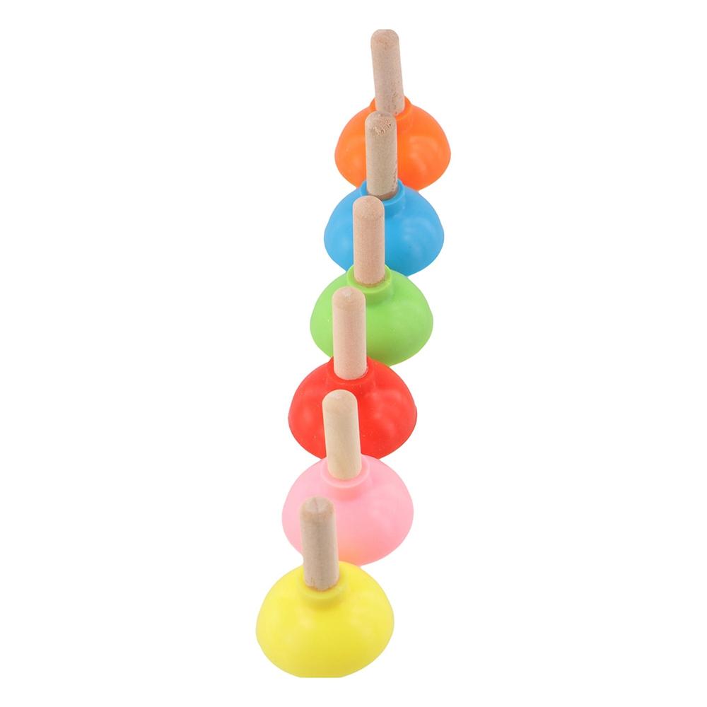 Close-Up Toilet Shape Phone Holder Mini Toilet Sucker Stand Tiny Plunger Magic  For Card