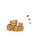 Fortunate Swine Y Artful Resin Metal Animal Centerpiece Modern Nordic Abstract Creative Bookshelf