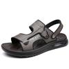 Men's sandals men's trendy new outer wear wear wear-resistant beach shoes soft sole soft surface men's cool slippers