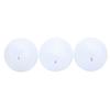 3Pcs Rubber Golf Balls Driving Range Training Balls Golf Club Auxiliary Accessories