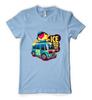 Free Personalisation Ice Cream Mini Bus Dessert Cone Adult And Kids T-Shirt