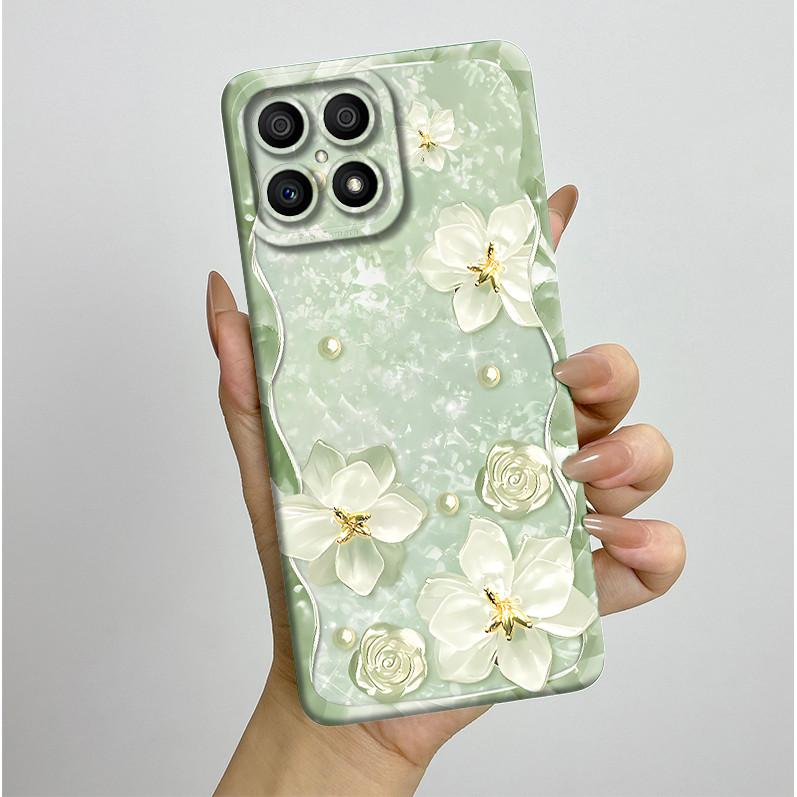 Phone Case For Honor X8 4G Case Aesthetic Luxury Protective Full Coque HonorX8 Soft Silicone Funda For Honor X 8 X8 Back Cover
