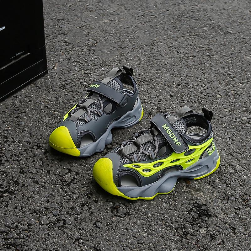 

Children s Fashion Four Seasons Breathable Casual Shoes Kids Running Sandal Students Girls Trending Comfortable Gym Sneakers 37 жовтий