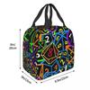 D&D (Dungeons And Dragons) - This Is How I Roll Insulated Lunch Bag for Women Office Cooler Thermal Food Box Tote Portable