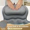 Spa Bath Pillow with 3D Air-Mesh Technology, Bathtub Cushion with 6 Strong Suction Cups for Head, Neck, and Back Support