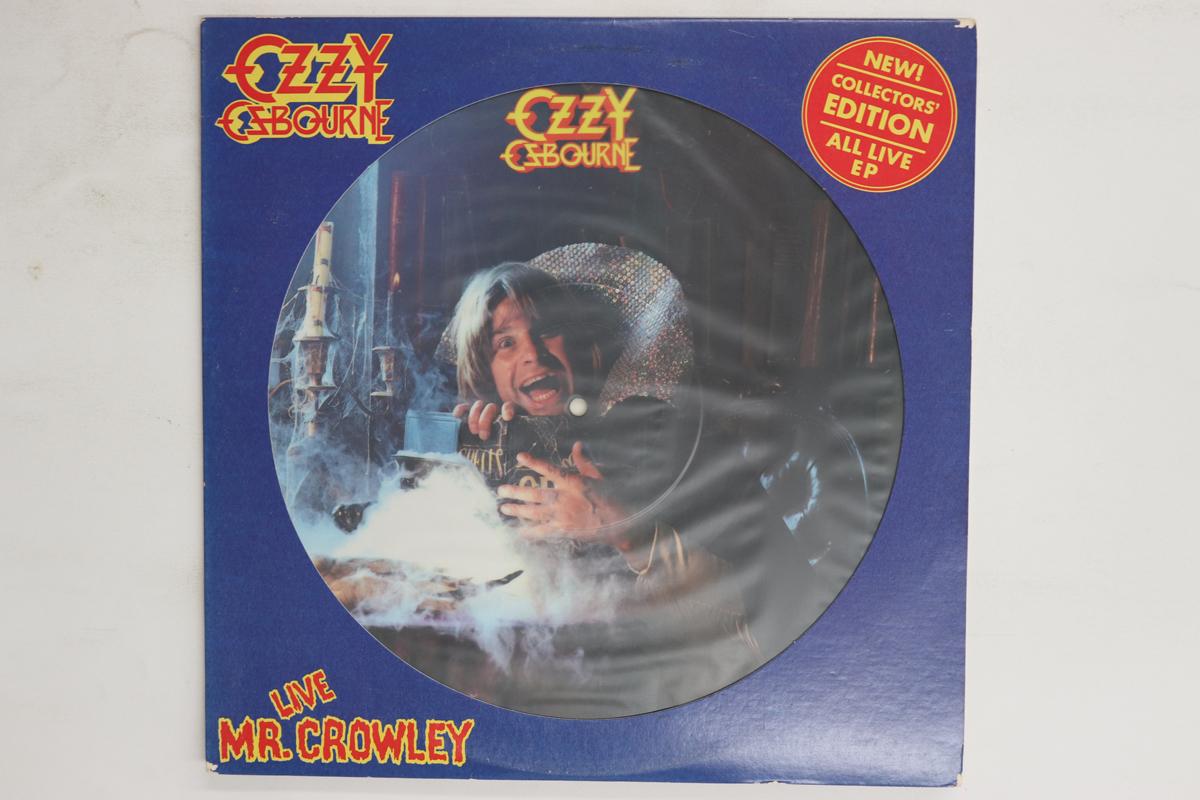 

12inch Record OZZY OSBOURNE Live Mr. Crowley 8Z837640 JET 1982 US Metal Used
