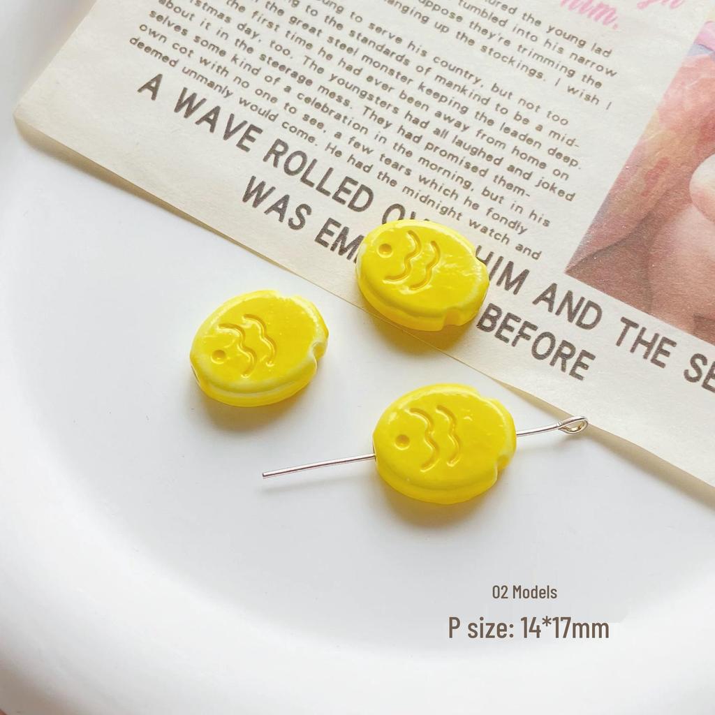Colorful Ceramic Fish Beads for DIY Jewelry Making