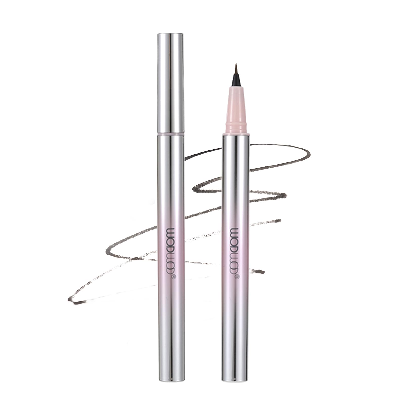 

Wirwody Liquid Eyeliner, Ultra-Fine 0.01mm, Waterproof, Long-lasting, Easy to Apply to Lower Eyelashes and Under-Eye Liners, High Color Payoff, Eye