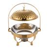 Hanging Lid Dining Stove, Diamond Hanging Lid Stove Alcohol Burner Cover Binaural Carrying Hands for Buffet Restaurants, Snack
