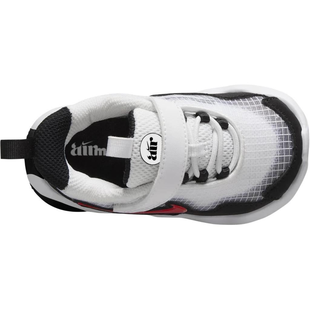 Nike Air Max Nova TD White Black Red Baby Sneakers University-Red FN4461-102