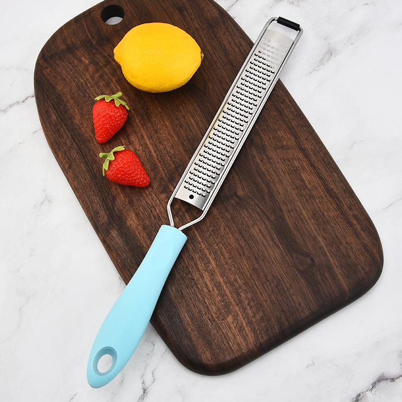 Stainless Steel Cheese & Lemon Zester Grater Peeler Tool