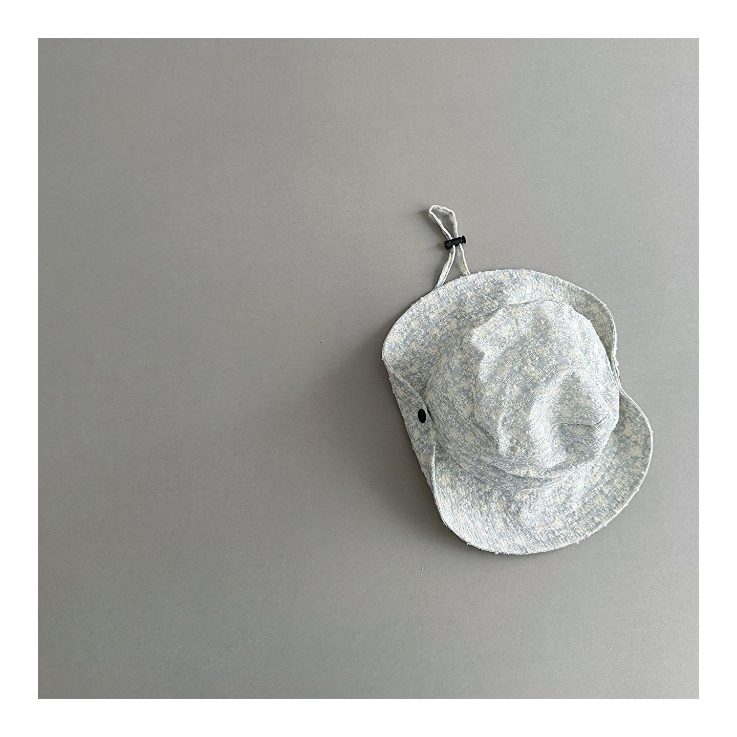 

Personalized Candy Color Reversible Spring Autumn Baby Hat Boy Girl Cotton Kid Sun Hat Outdoor Summer Child Cap Custom Baby 50-54cm светло-синий