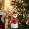 Nostalgic Santa Snowman Voice-Record Bottle Christmas Message Bottle Gift  Window Display