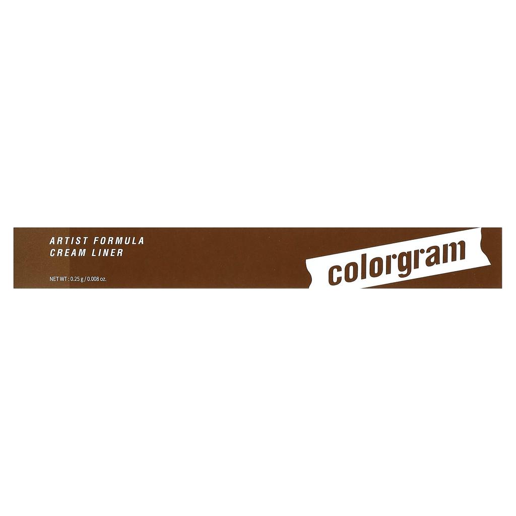 Colorgram Crayon contour des yeux crème Artist Formula, 07 Sand Brown, 0,25 g (0,008 oz)