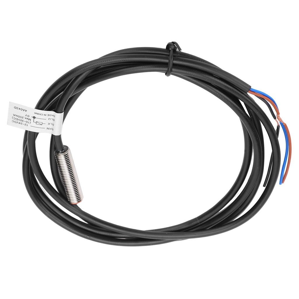 BERM Proximity Switch Inductive 3‑Wire PNP Detection Sensor PR08‑1.5DP 5mm DC12‑24V