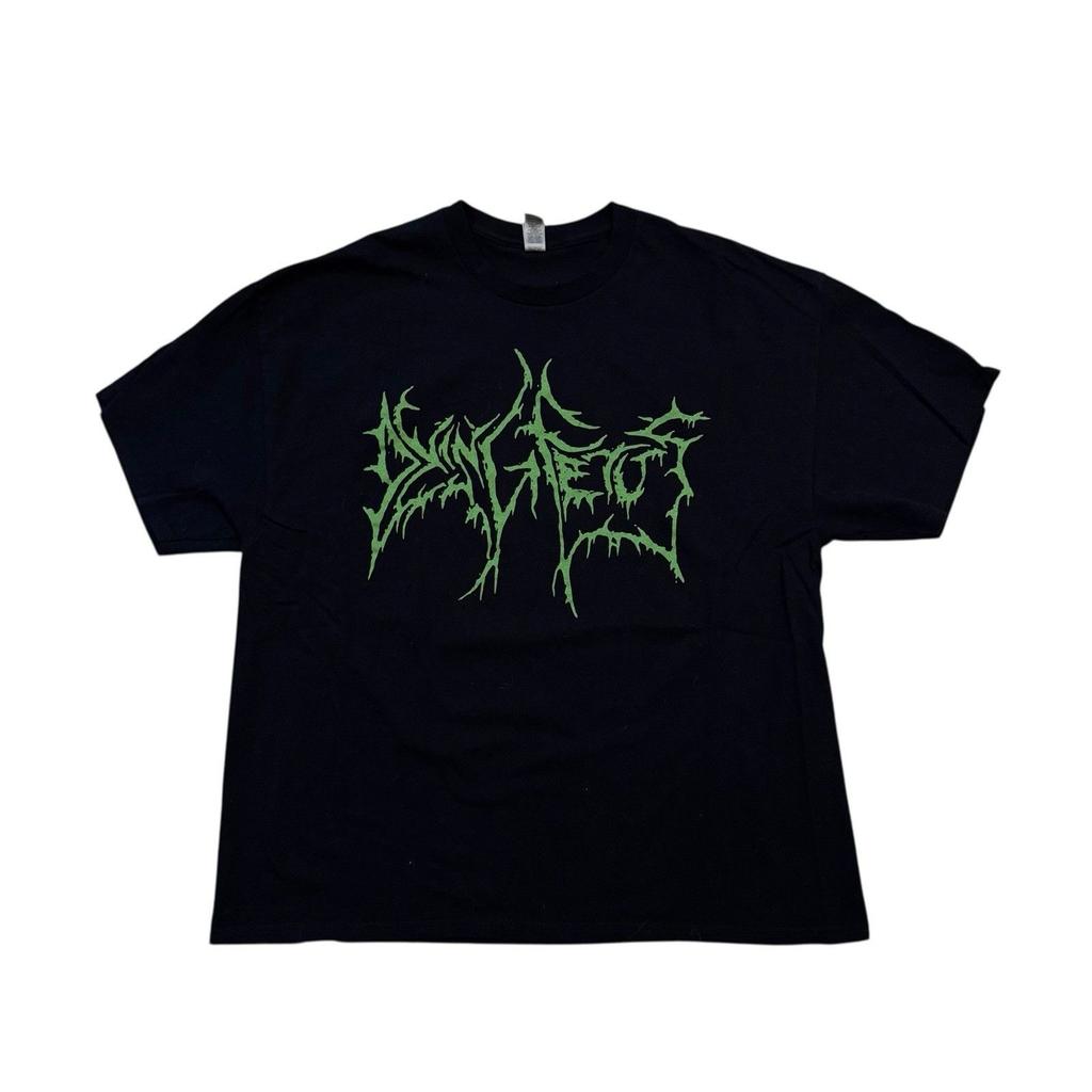 Dying Fetus Slime Green Logo T-Shirt 100% Cotton