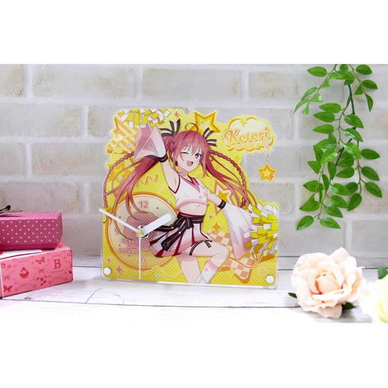 Date A Live IV Itsuka Kotori Original Acrylic Table Clock Cheerleader