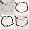 Natural Stones Necklace Gravel Necklaces Women Handmade Small Chokers Jewelry