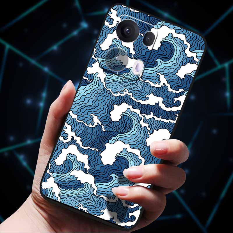 3D Flowers Emboss Fundas For OPPO Reno 13 Reno13 Pro 13F 5G Case Soft Silicone Phone Case for OPPO Reno13 Pro Back Cover Coque
