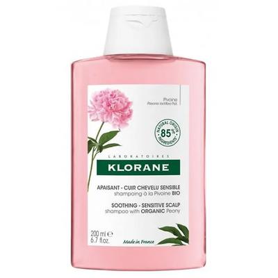 Klorane Zklidňující a protidráždivý šampon Pivoňka 200 ml