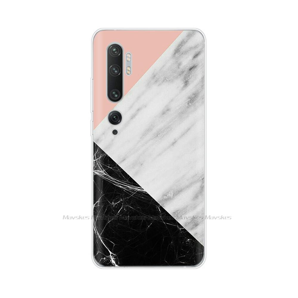 Case for Xiaomi Mi Note 10 Pro Case Soft TPU Silicon Cover for Xiomi Mi Note 10 Note10 Pro Case Coque Bumper Shockproof Shell