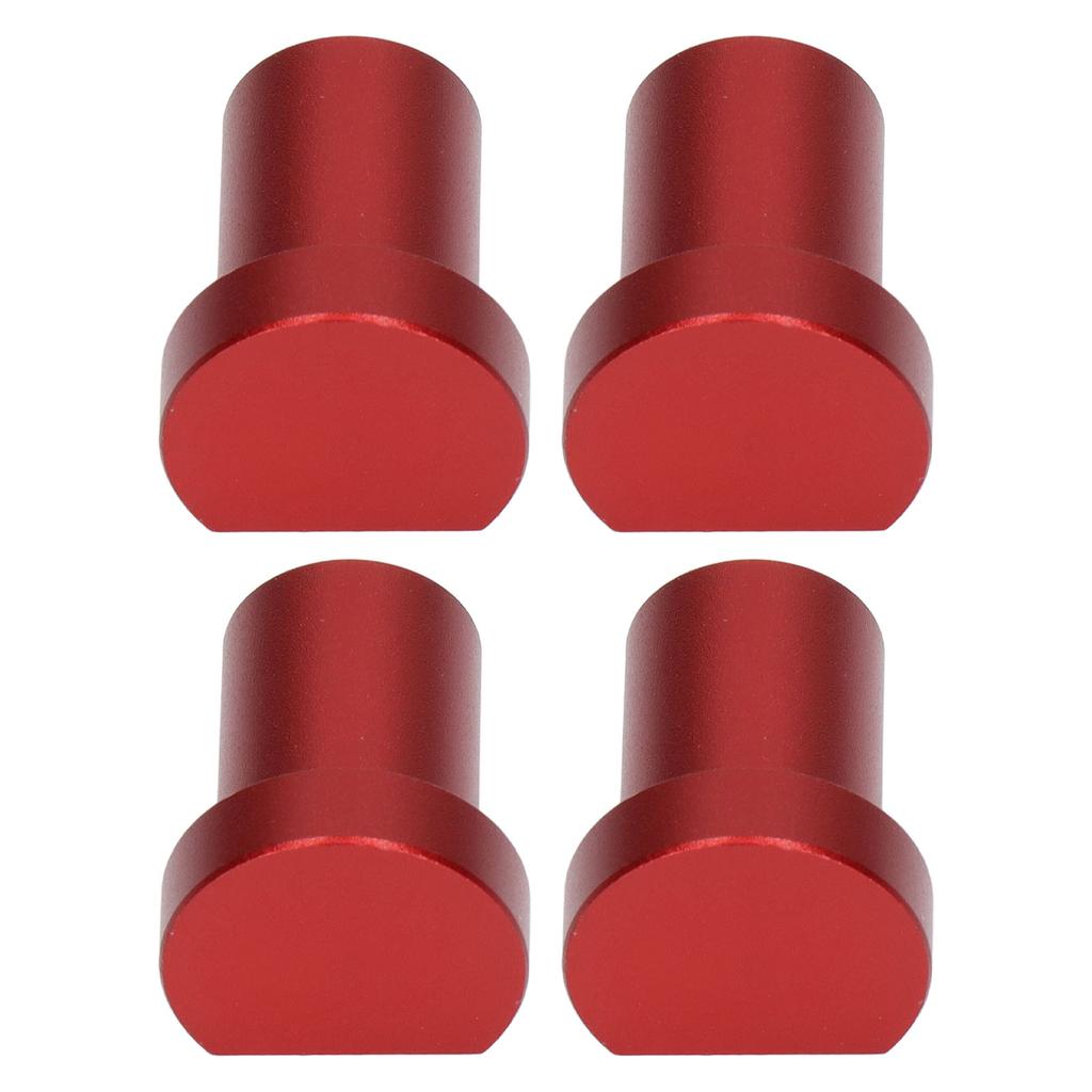 4PCS Woodworking Desktop Limit Blocks Multifunctional Workbench Peg Brake Stops 20mm Diameter Red
