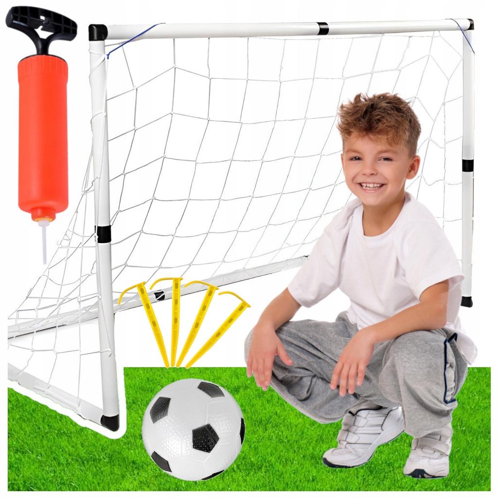 [PACZA][5] LARGE FOOTBALL GOAL for children 120x80x40cm Z432