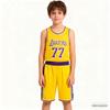 Set Maglia da Basket per Bambini - Design Numero Stella Lakers & Warriors