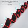 Yoga Fitness Adult Rally Stretch Band Multi-stage Adjustable Digital Resistance Band Flexible Dance Shoulder Stretching Strap