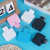 Eu Plug Adapte 4 In 1 Wall Outlet Extension Eu Electrical Socket 180 Degree Plug Adapter Travel Aadapter Portable Power Converte