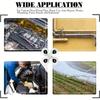 120pcs 7-18mm Mini Clamp Fuel Injection Hose Air Hose Clamps Assortment Kit Diesel Petrol Metal Pipe Clips Assorted Kit