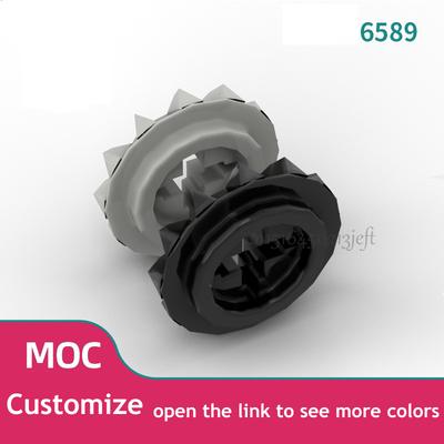 220 Stück MOC Steine Zahnrad 12 Zähne Kegelrad Kompatibel mit 6589 Bausteine Teile DIY Pädagogische Teile Kinderspielzeug