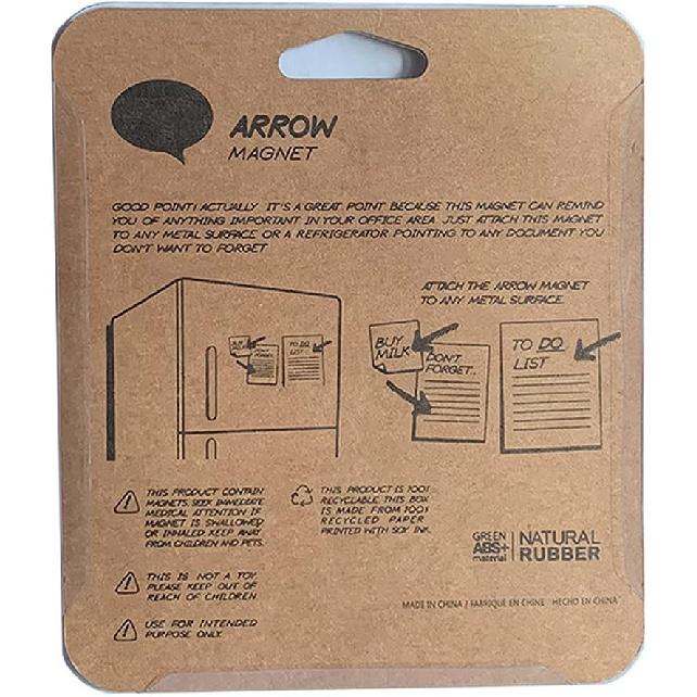 6pcs Set Arrow Marker Magnetic Fridge Magnet Decor Refrigerator Magnets Sticker Home Decoration Accessories Office White Board Holding Pictures Cards