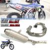 YZ450F 14-17 Off-Road Titanium Alloy Front & Pipes Set