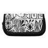 Pen Case Wear Resistant Polyester Smooth Zipper Double Layer with Two Storage Layers for Pens Stationery Accessories for Students