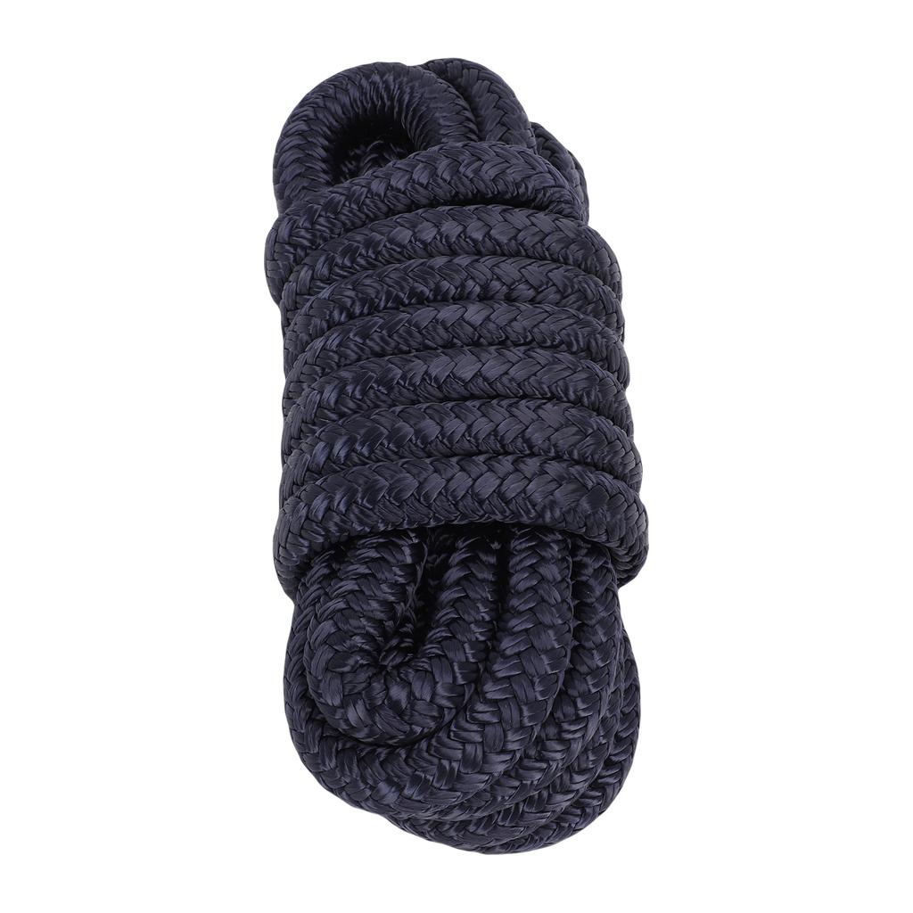 Boat Dock Line Double Weaving Nylon Boat Rope for Docking with 12in Marine Grade High Strength Mooring Rope 1Celsius2 Inch X15 Ft