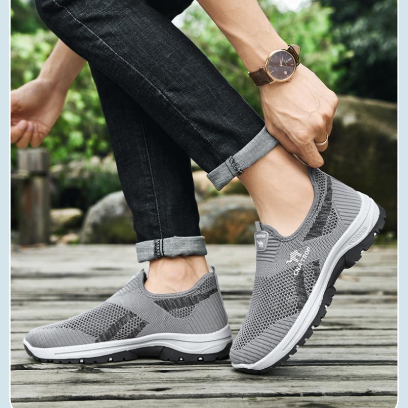 Модные дышащие сетчатые кроссовки — фото 4