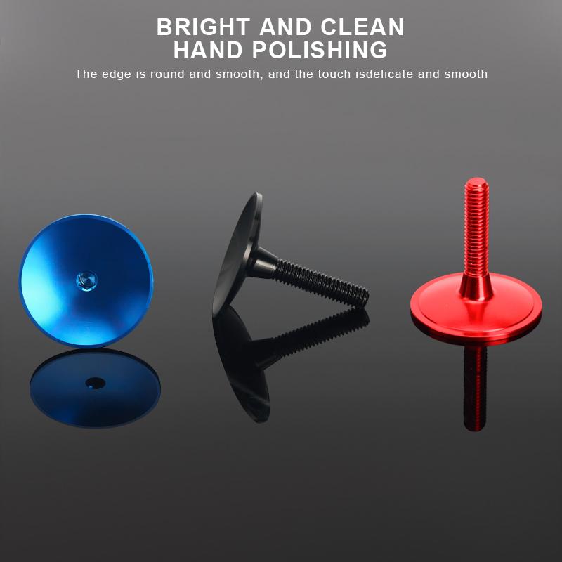 Bicycle Stem Top Cap Alluminum Alloy Road Mountain Bike Headset Cap Cover Screws Stem Spacers For 28.6mm MTB Fork Tube Cover