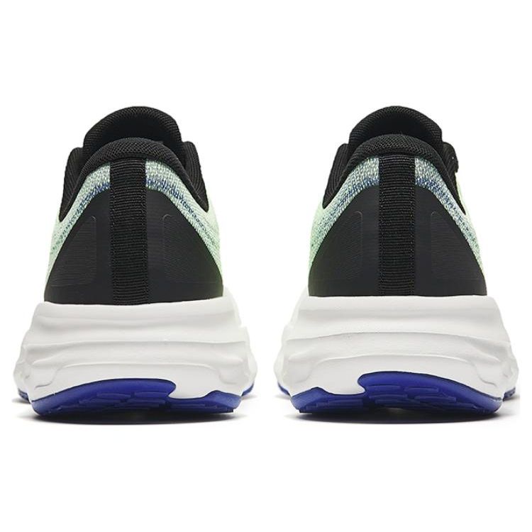 Anta Linfeng Shock Absorption Non-Slip Low-Top Running Shoes Men Sneakers White Green Blue 912425530-2