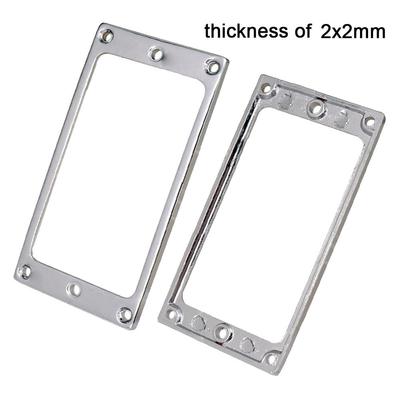2 Stücke Pickup Surround 2mmx2mm 9*6*3cm Elektrische Rahmen Gitarre