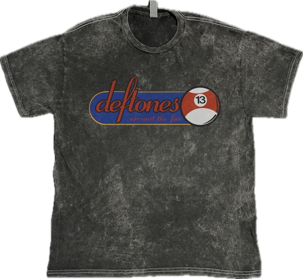 

Deftones Around The Fur Hard Rock Band on 100% Cotton Vintage Washed Tee Unisex T-Shirt L