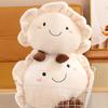 Dumpling Plush Pillow Soft Stuffed Food Toy for Sofa Bed Car Cute Cushion Cozy Backrest for Living Room Bedroom