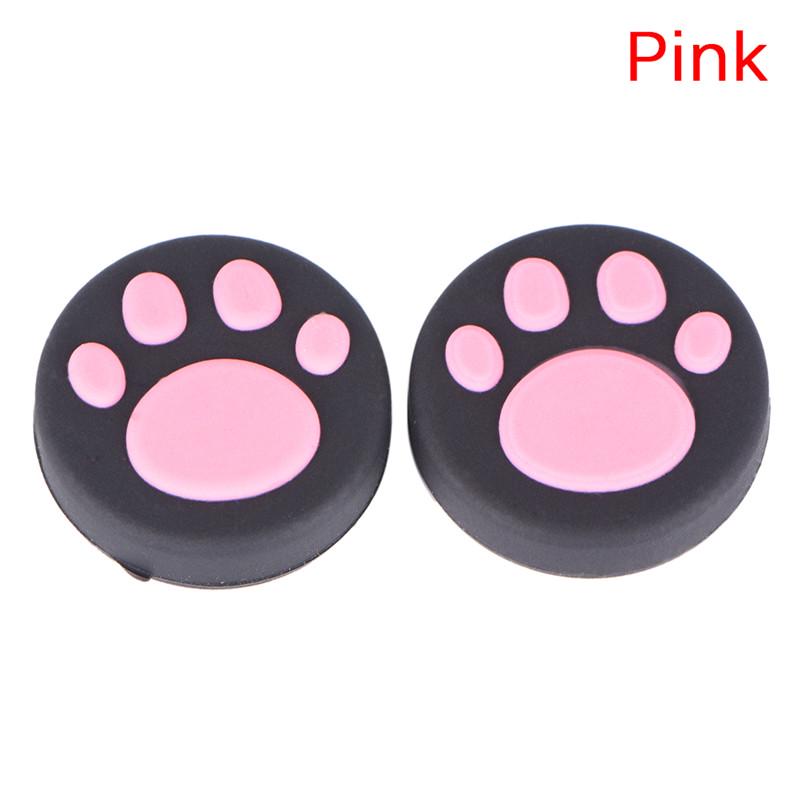Buy 2PCS Silicone Cat Paw Joystick Thumb Stick Grip Cap For PS3 PS4
