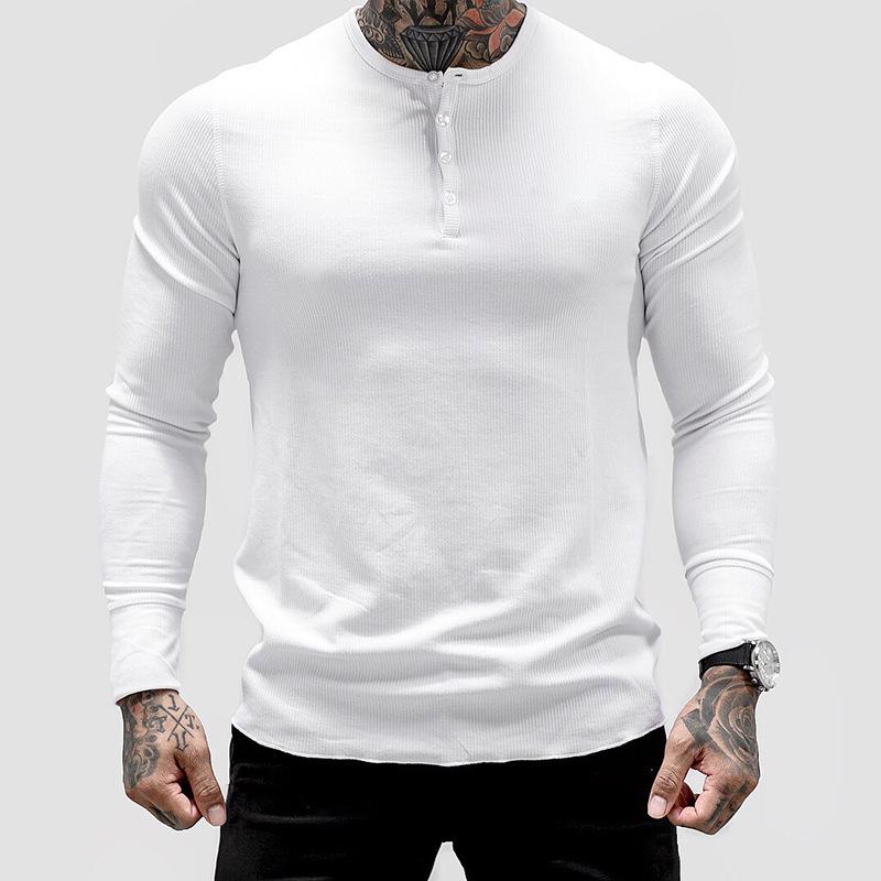 

Muscle Fitness Brothers Men s Stretch Long Sleeve Sports T-Shirt 2XL