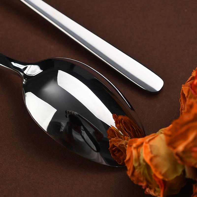 430 Stainless Steel Tableware Hotel High-end Western Food Tableware Foreign Trade Steak Knife, Fork and Spoon Set