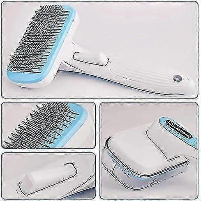 Cat Brush, Self-cleaning Cat Brush, Undercoat Removal, Dog Brush, Shorthair To Longhair Cat, Soft Cat Brush