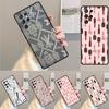Barber Scissors Hairstylist Salon Pattern Phone Case for Samsung Galaxy Note 10 Pro S26 Ultra S23 S24 FE S25 S21 S22 PLUS Cover
